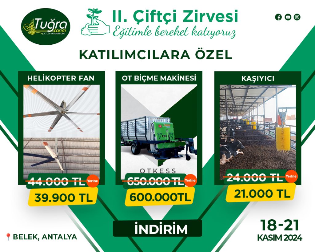 Tuğra tarım indirimleri